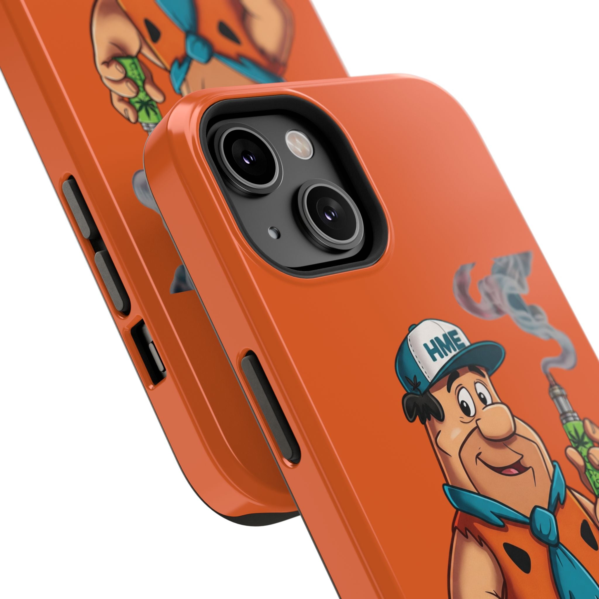 Phone Case - 420 Fred Flintstone with his THC Vape Pen Design