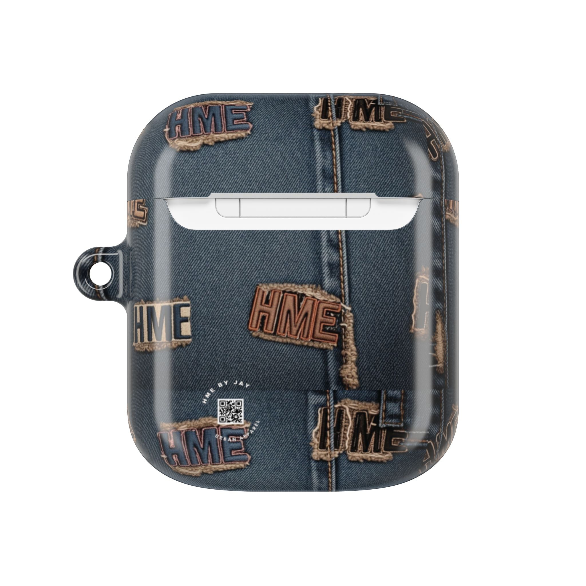 AirPod Cases - Stressed Denim HME Patches
