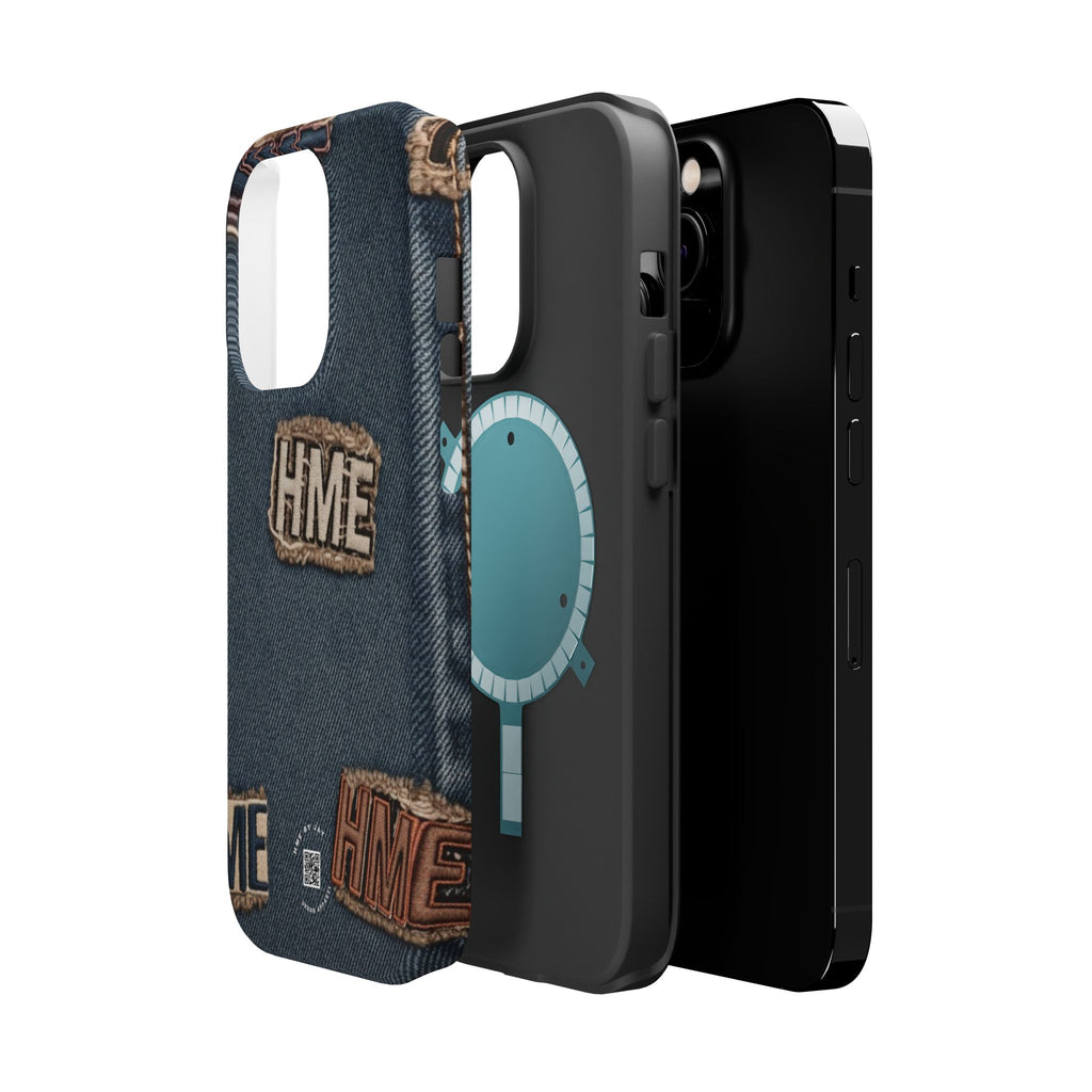 Denim HME Magnetic Impact-Resistant Case