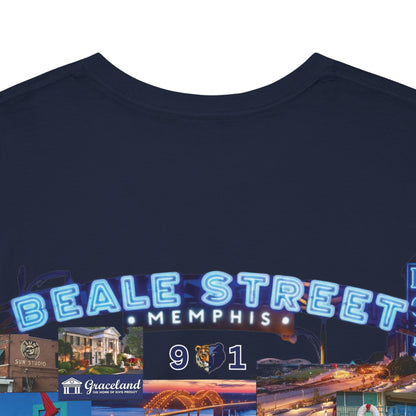 HME Rep Yo City (Memphis) 901 Collection Unisex Heavy Cotton Tee