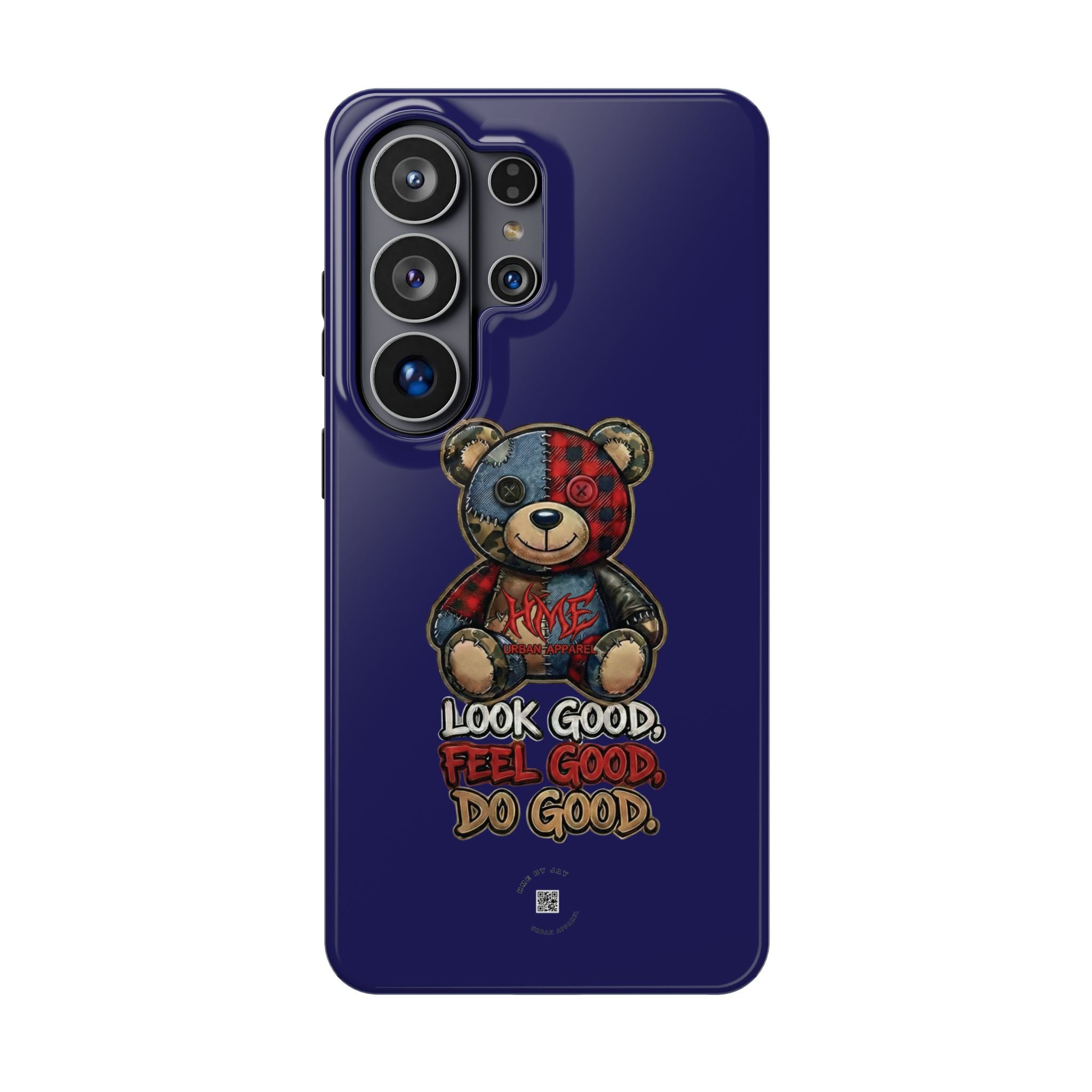 Phone Case — "Look Good, Feel Good, Do Good" Teddy Magnetic Impact-Resistant Case