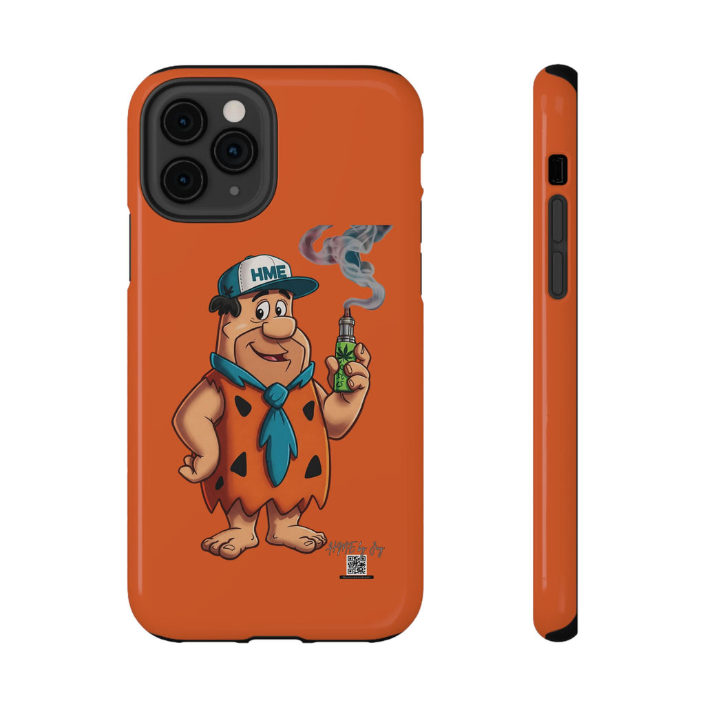 Phone Case - 420 Fred Flintstone with his THC Vape Pen Design