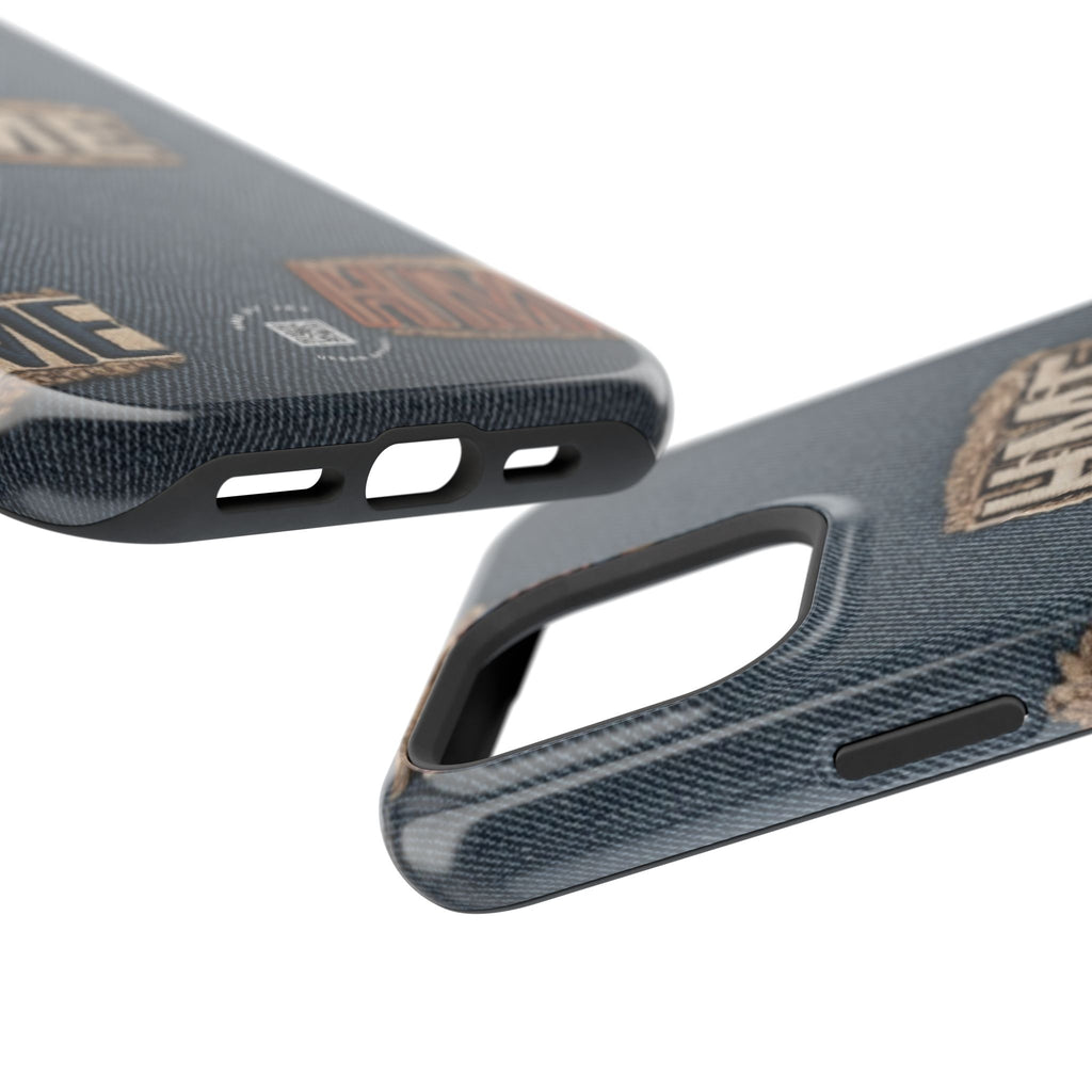 Denim HME Magnetic Impact-Resistant Case