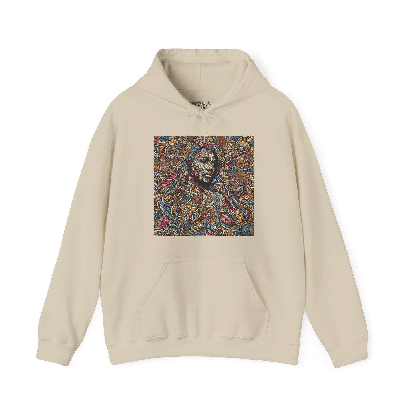 Hooded Sweatshirt - Ahnye’s Melanin Collection'Don't Let External Distractions Overshadow The Beauty Within' by HME