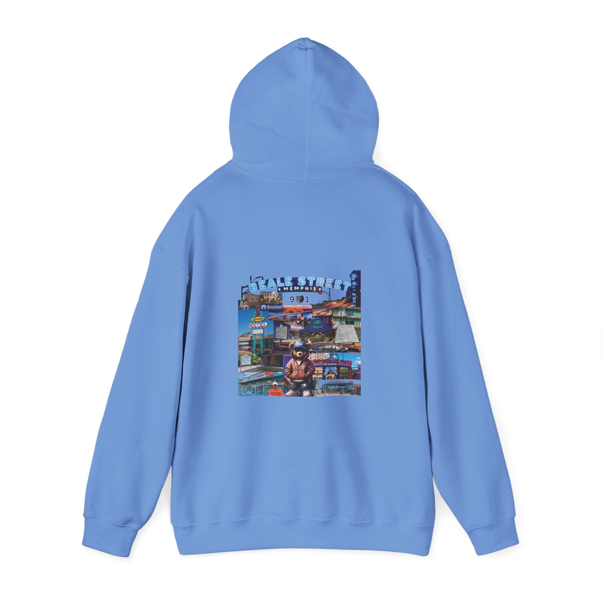 The Rep Yo City Collection Memphis (901) Unisex Heavy Blend™ Hooded Sweatshirt
