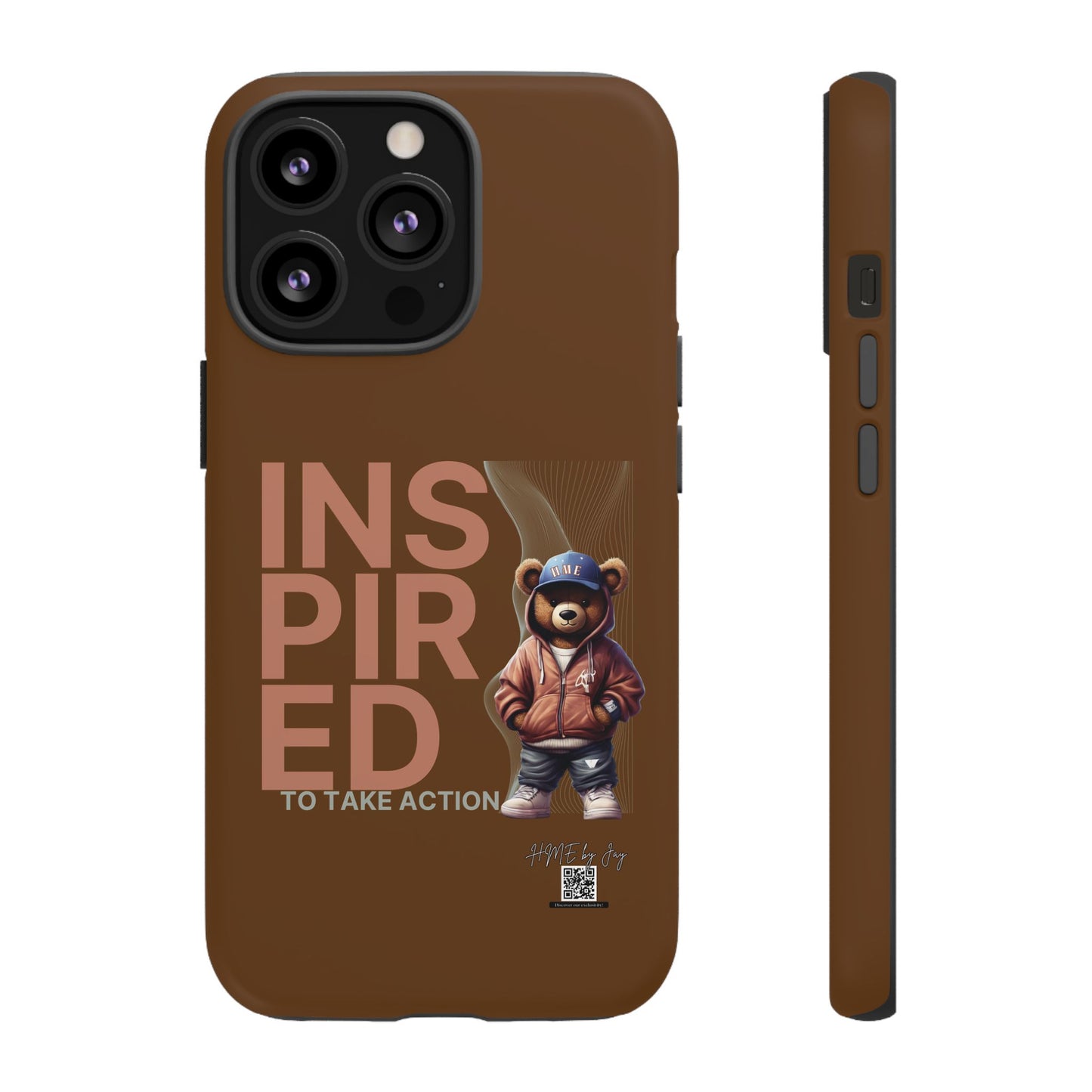 Phone Case - HME Bear Logo, Inspired to take action