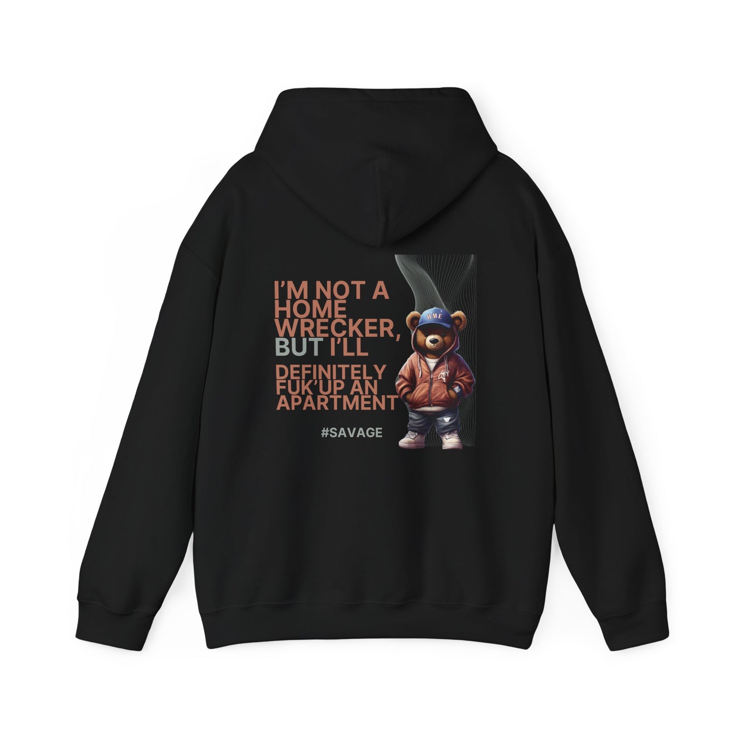 HME Bear Logo Hoodie - I'm not a Home Wrecker Design