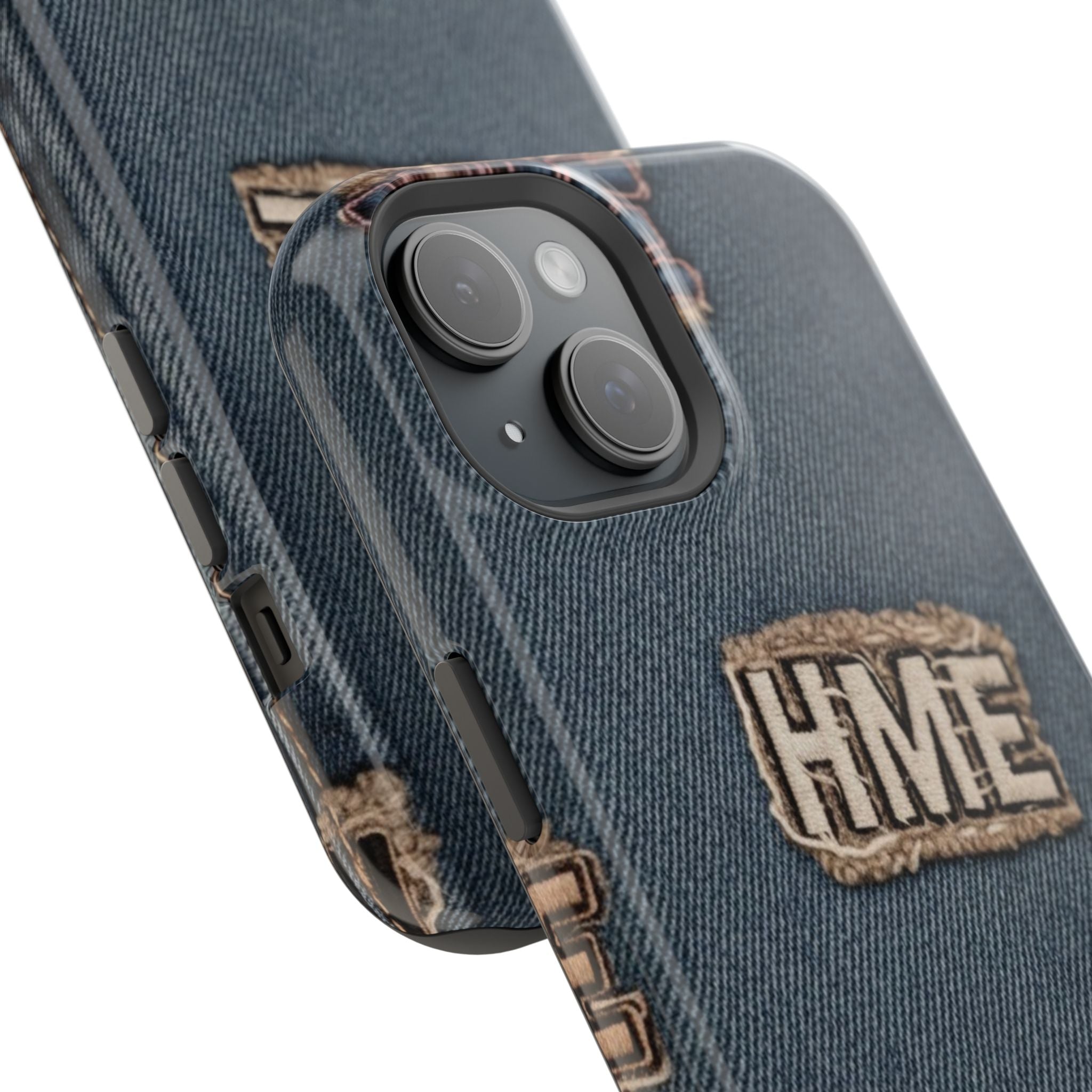 Denim HME Magnetic Impact-Resistant Case