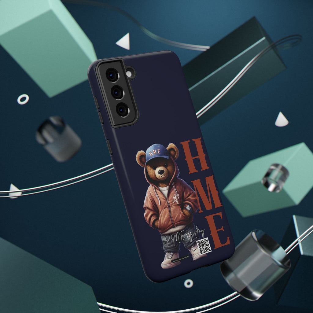 Phone Cases - HME Bear Logo Collection in Navy