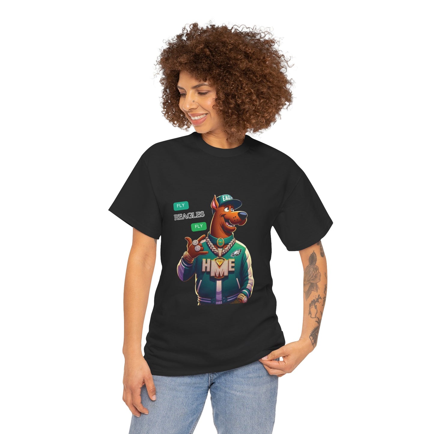 HME Scooby Doo Eagles Unisex Heavy Cotton Tee