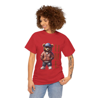 HME Bear Logo Collection Unisex Heavy Cotton Tee