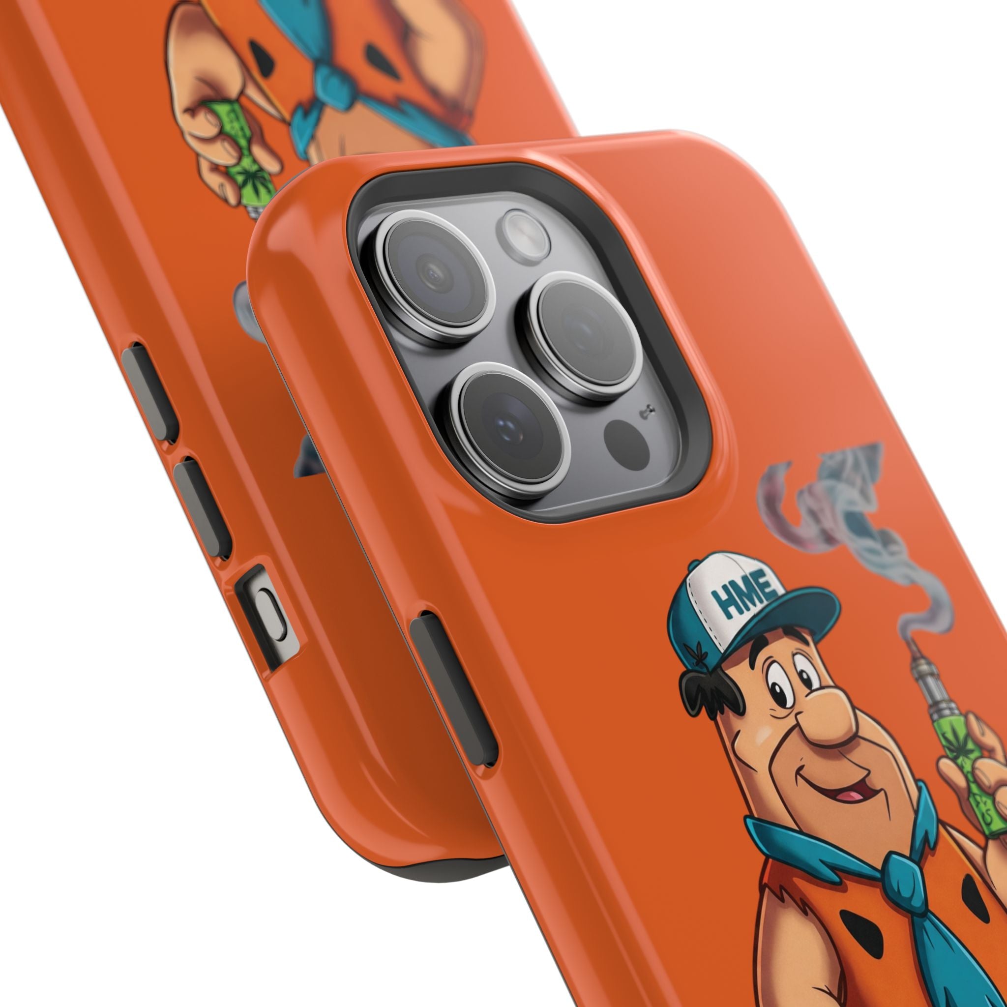 Phone Case - 420 Fred Flintstone with his THC Vape Pen Design
