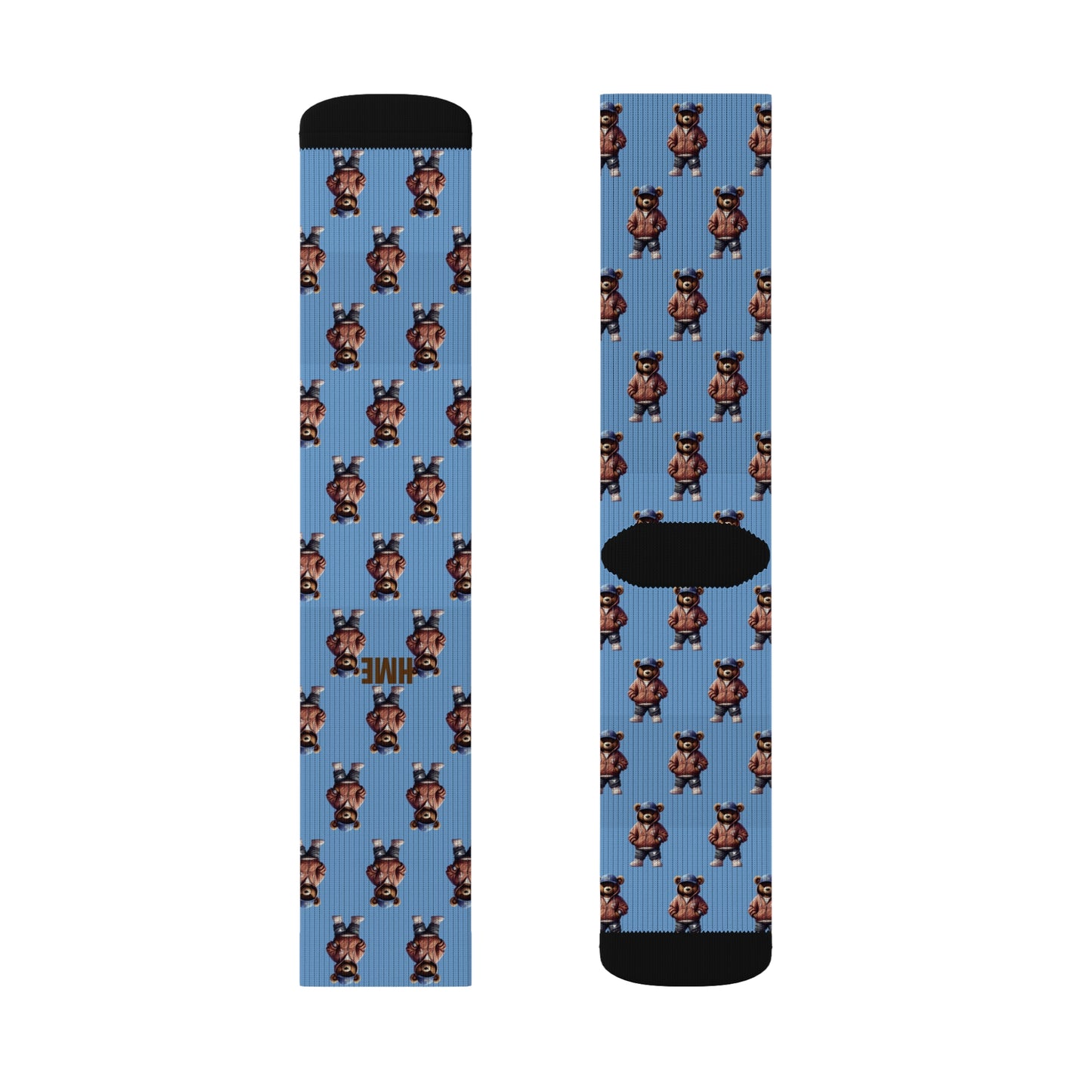 HME Bear Logo Collection Sublimation Socks