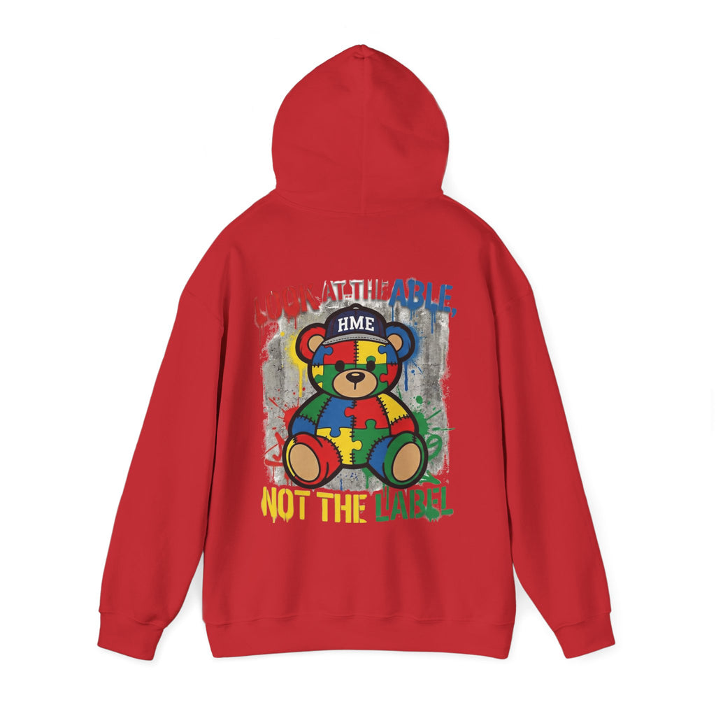 Look at the Able Not the Label – Autism Awareness Hoodie