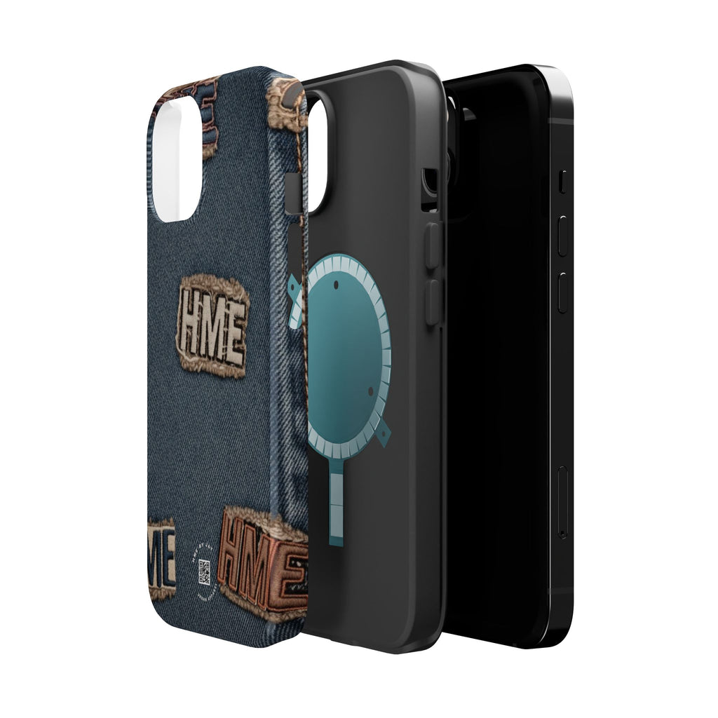 Denim HME Magnetic Impact-Resistant Case