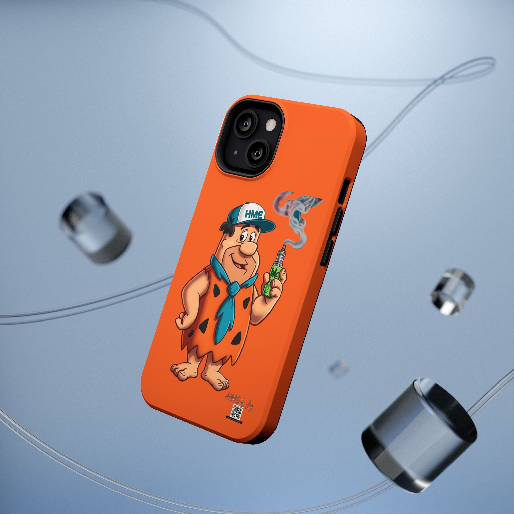 Phone Case - 420 Fred Flintstone with his THC Vape Pen Design
