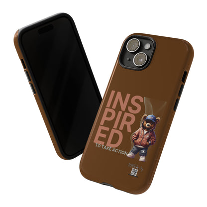 Phone Case - HME Bear Logo, Inspired to take action