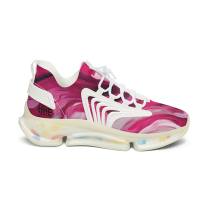 FlexComfort Pink Ice Cream Women's Mesh Sneakers