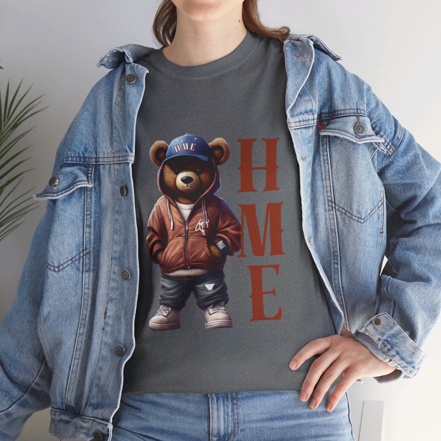 HME Bear Logo Collection Unisex Heavy Cotton Tee