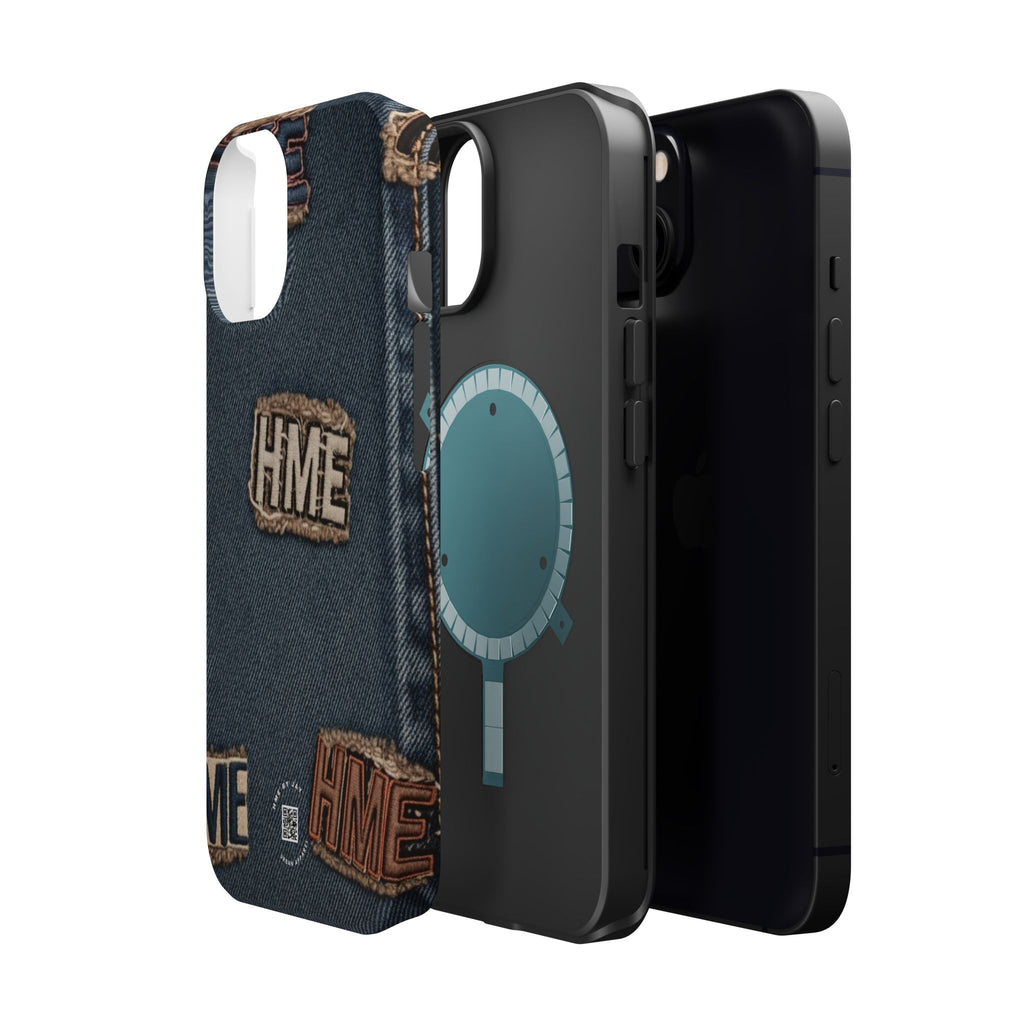 Denim HME Magnetic Impact-Resistant Case