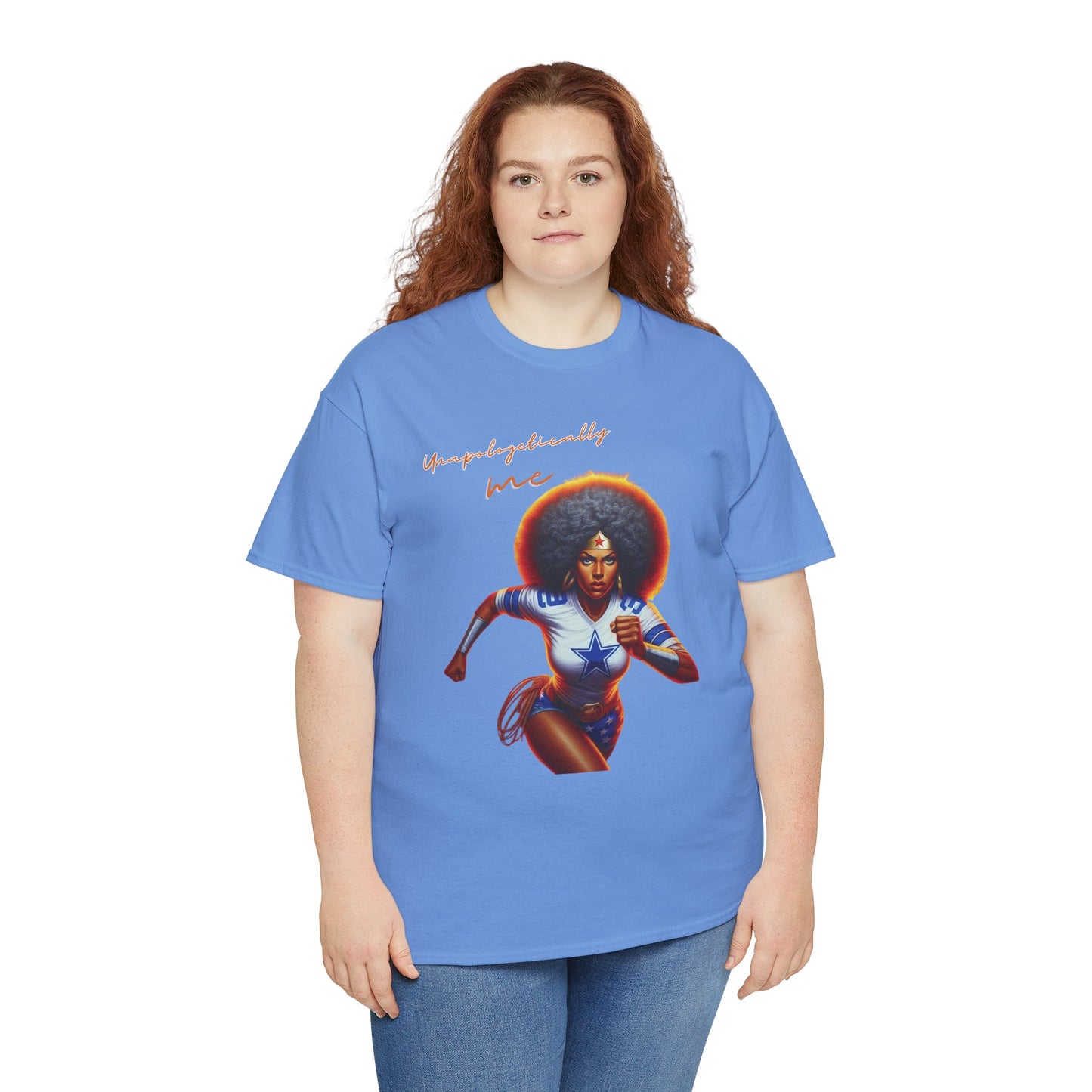 HME Dallas Wonder Woman Unapologetically Unisex Heavy Cotton Tee