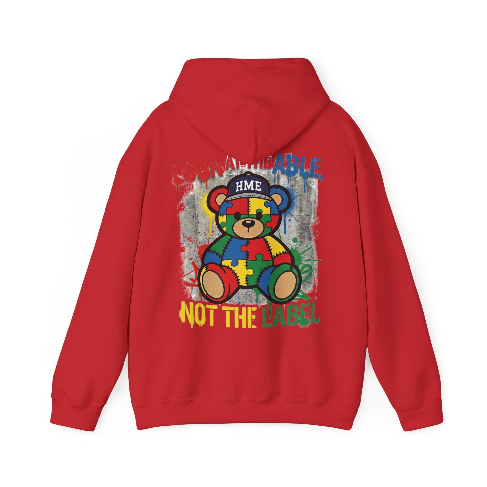 Look at the Able Not the Label – Autism Awareness Hoodie