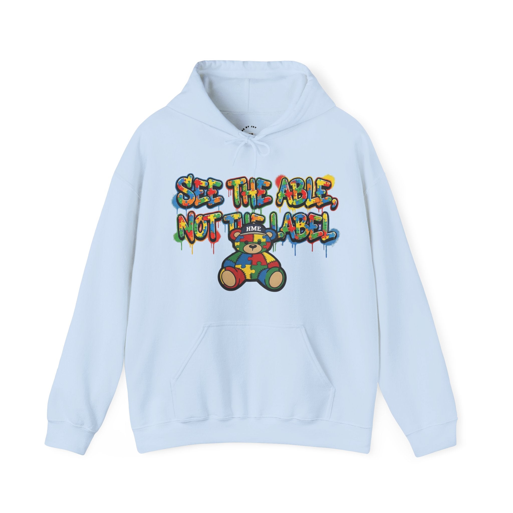 See the Able Not the Label – Autism Awareness Hoodie