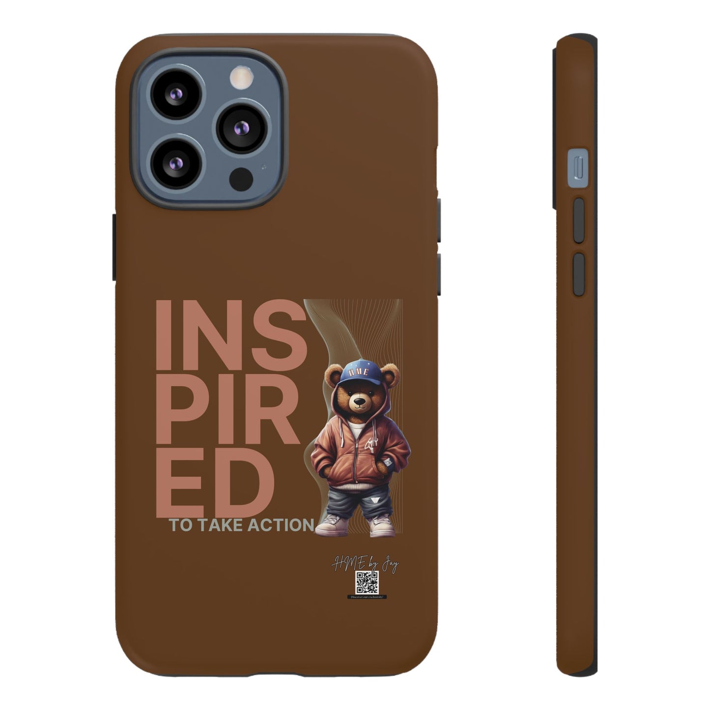 Phone Case - HME Bear Logo, Inspired to take action