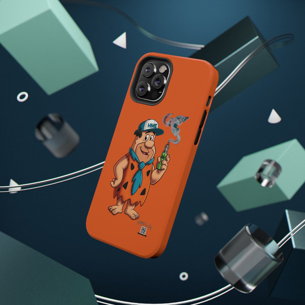 Phone Case - 420 Fred Flintstone with his THC Vape Pen Design