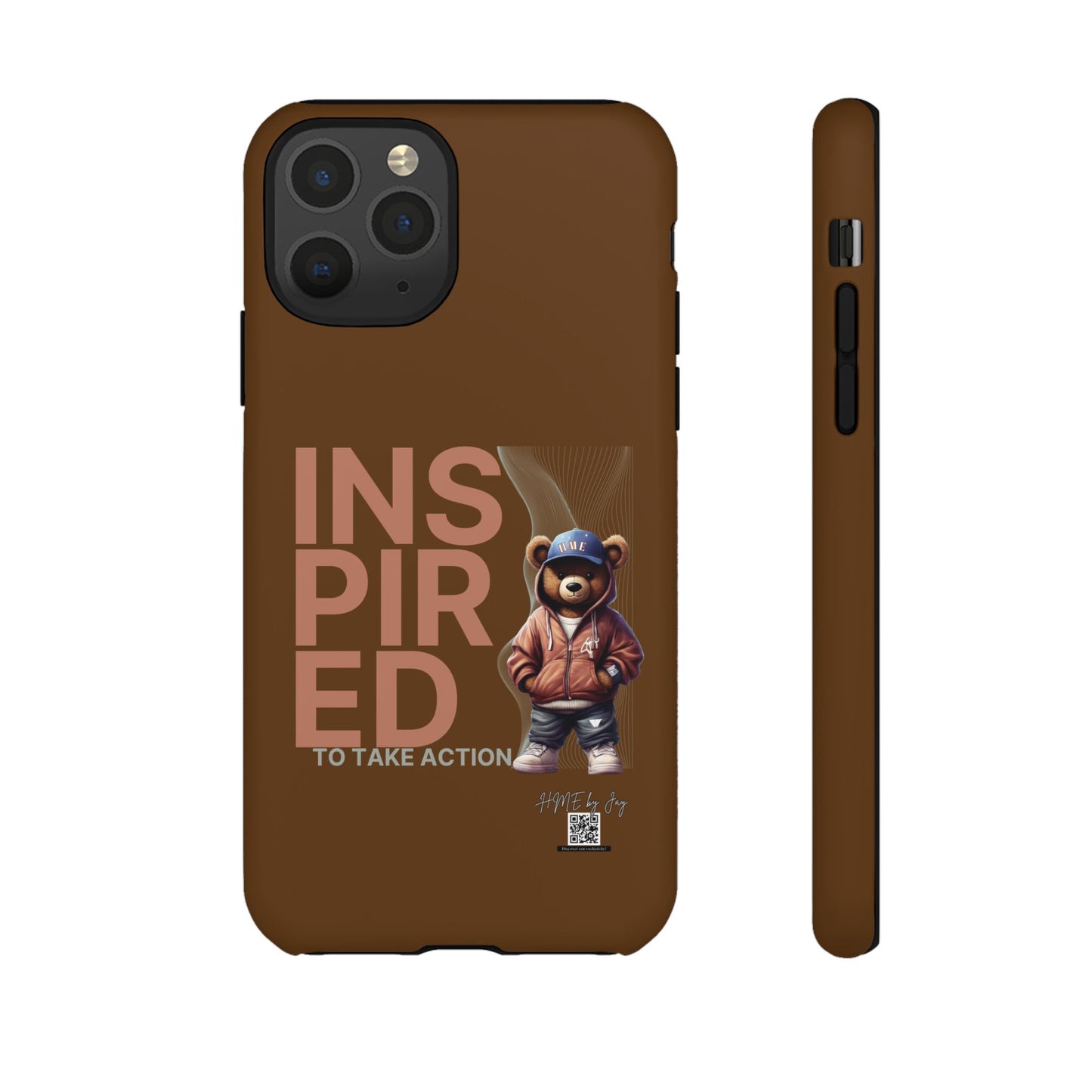 Phone Case - HME Bear Logo, Inspired to take action