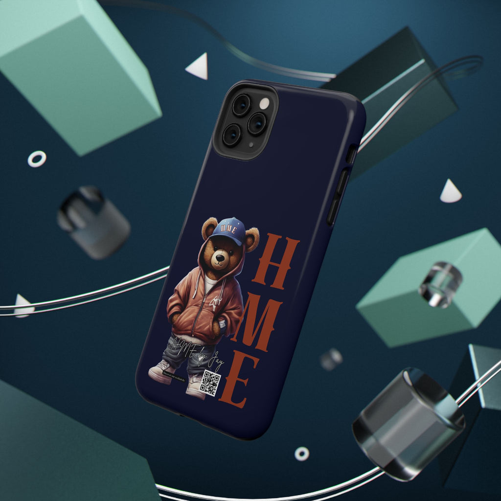 Phone Cases - HME Bear Logo Collection in Navy