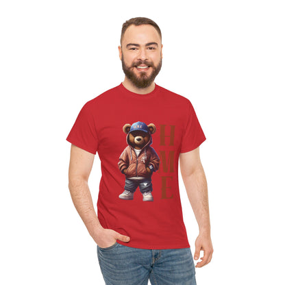 HME Bear Logo Collection Unisex Heavy Cotton Tee