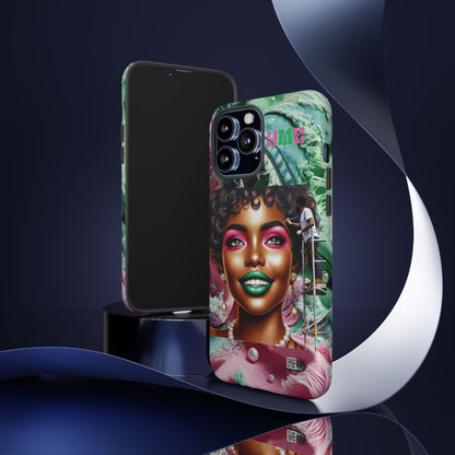 Phone Case - Ahnye's Melanin Collection Devine 9, AKA creation of beauty