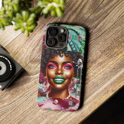 Phone Case - Ahnye's Melanin Collection Devine 9, AKA creation of beauty