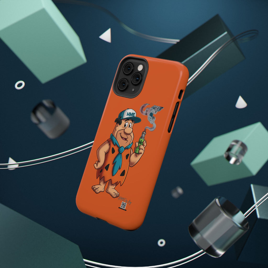 Phone Case - 420 Fred Flintstone with his THC Vape Pen Design