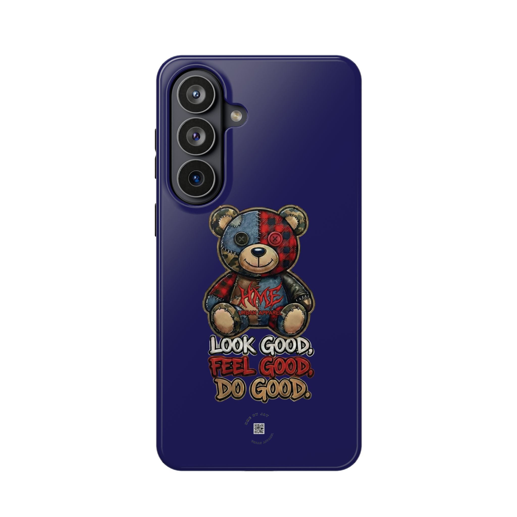 Phone Case — "Look Good, Feel Good, Do Good" Teddy Magnetic Impact-Resistant Case