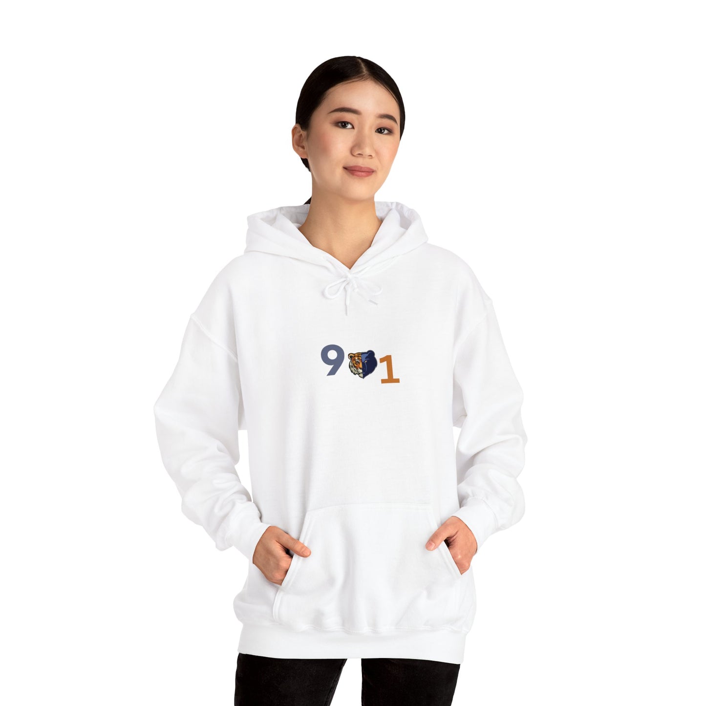 The Rep Yo City Collection Memphis (901) Unisex Heavy Blend™ Hooded Sweatshirt