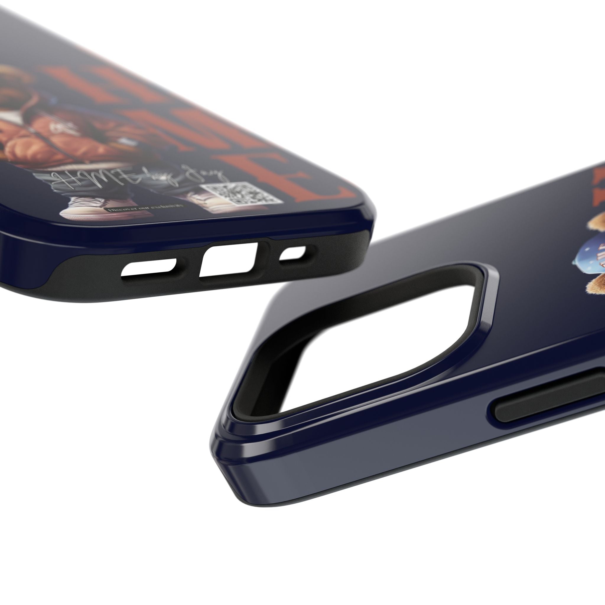 Phone Cases - HME Bear Logo Collection in Navy