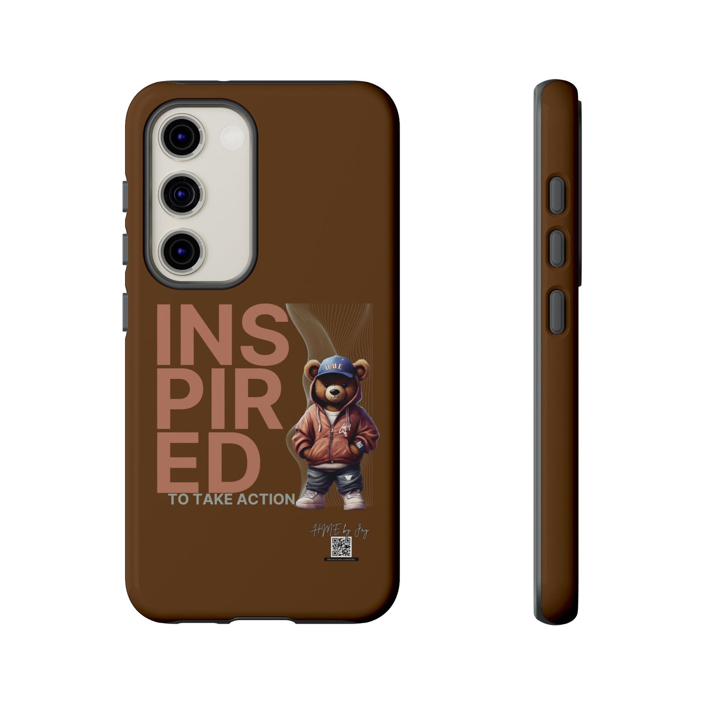 Phone Case - HME Bear Logo, Inspired to take action