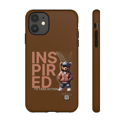 Phone Case - HME Bear Logo, Inspired to take action