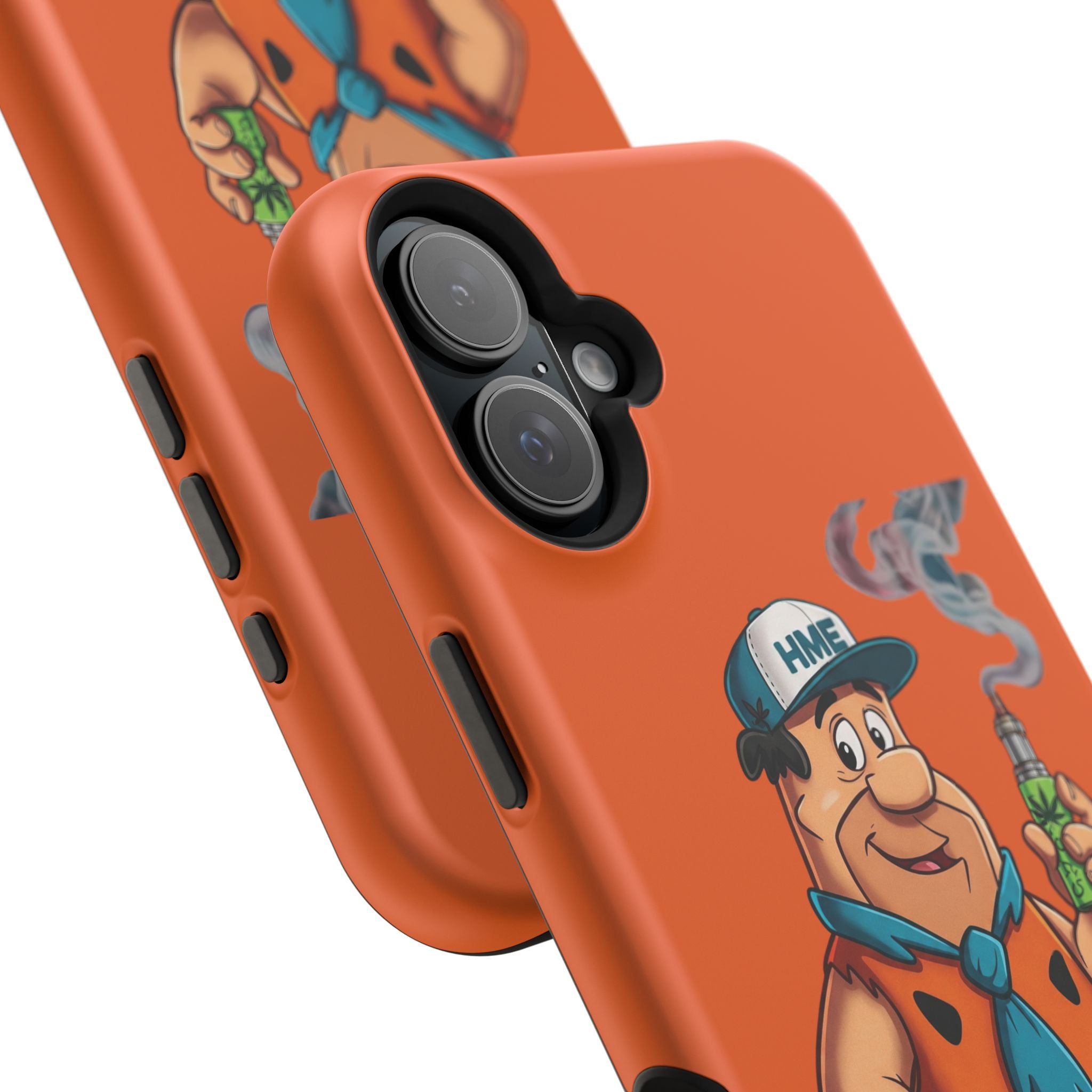 Phone Case - 420 Fred Flintstone with his THC Vape Pen Design
