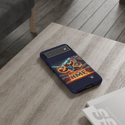 Phone Cases - Memphis Grizzlies Bear Dunkin on Fire Design