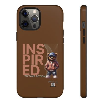 Phone Case - HME Bear Logo, Inspired to take action