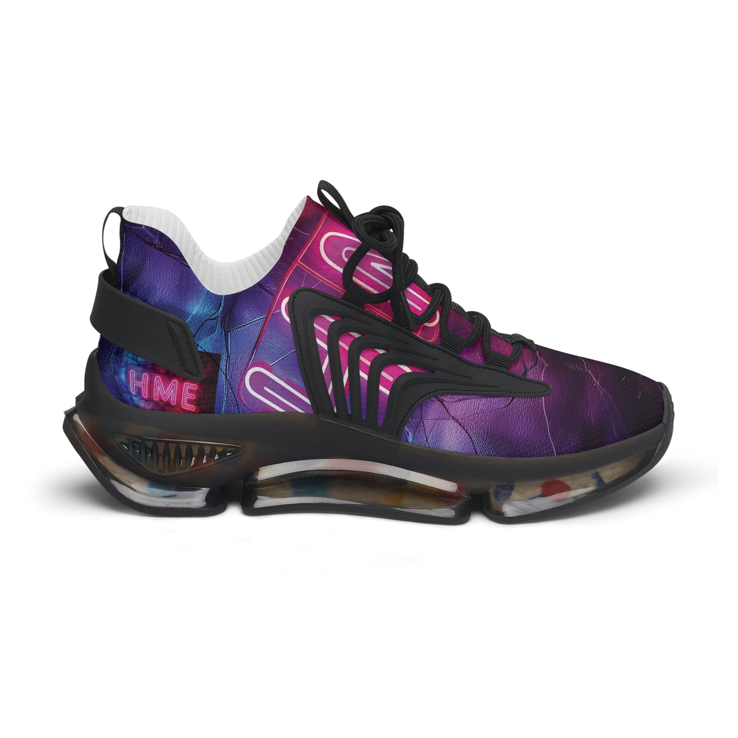 HME FlexComfort Pink Neon Women's Mesh Sneakers