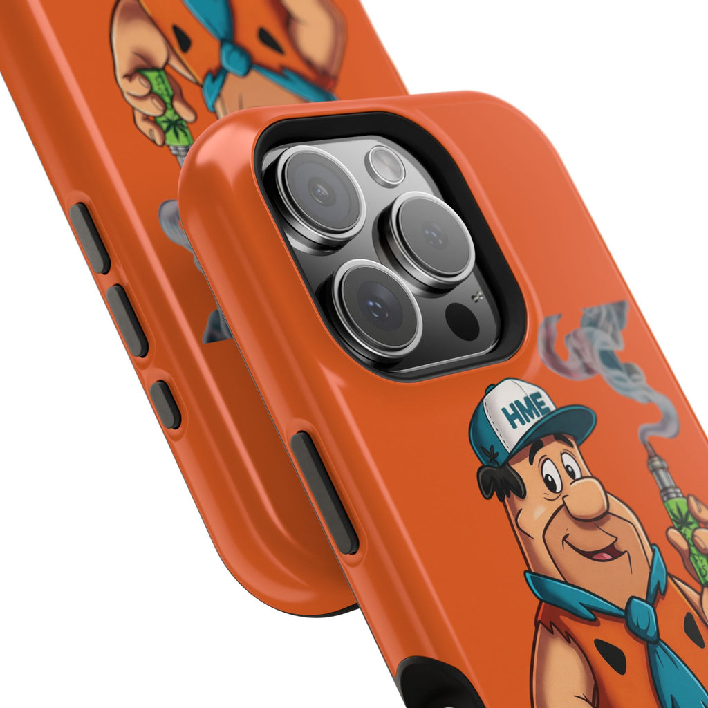 Phone Case - 420 Fred Flintstone with his THC Vape Pen Design