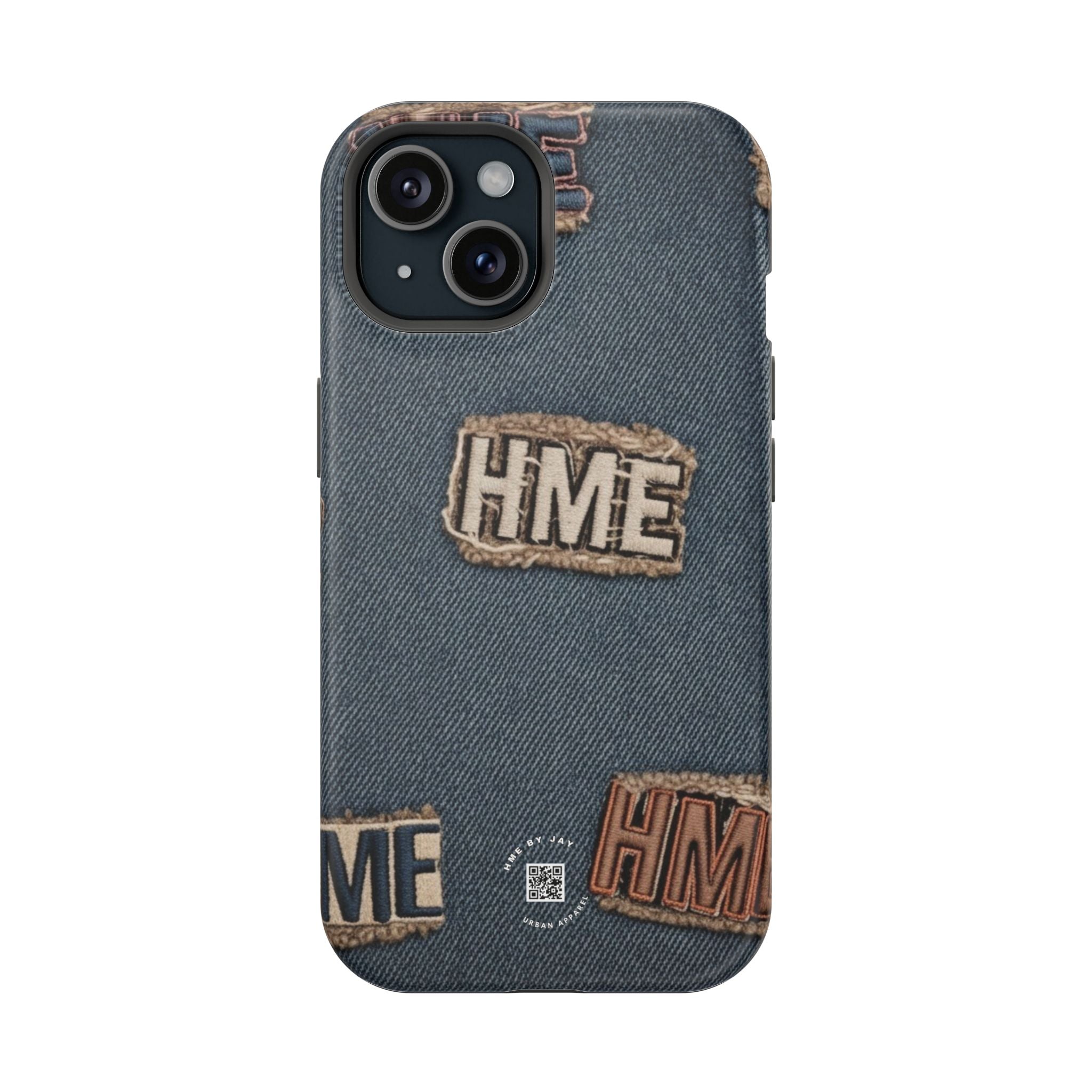 Denim HME Magnetic Impact-Resistant Case