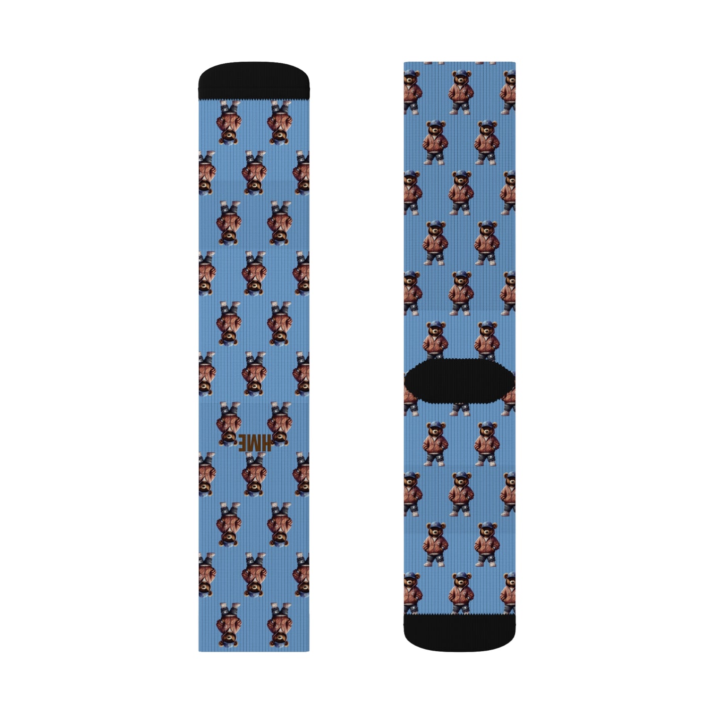 HME Bear Logo Collection Sublimation Socks