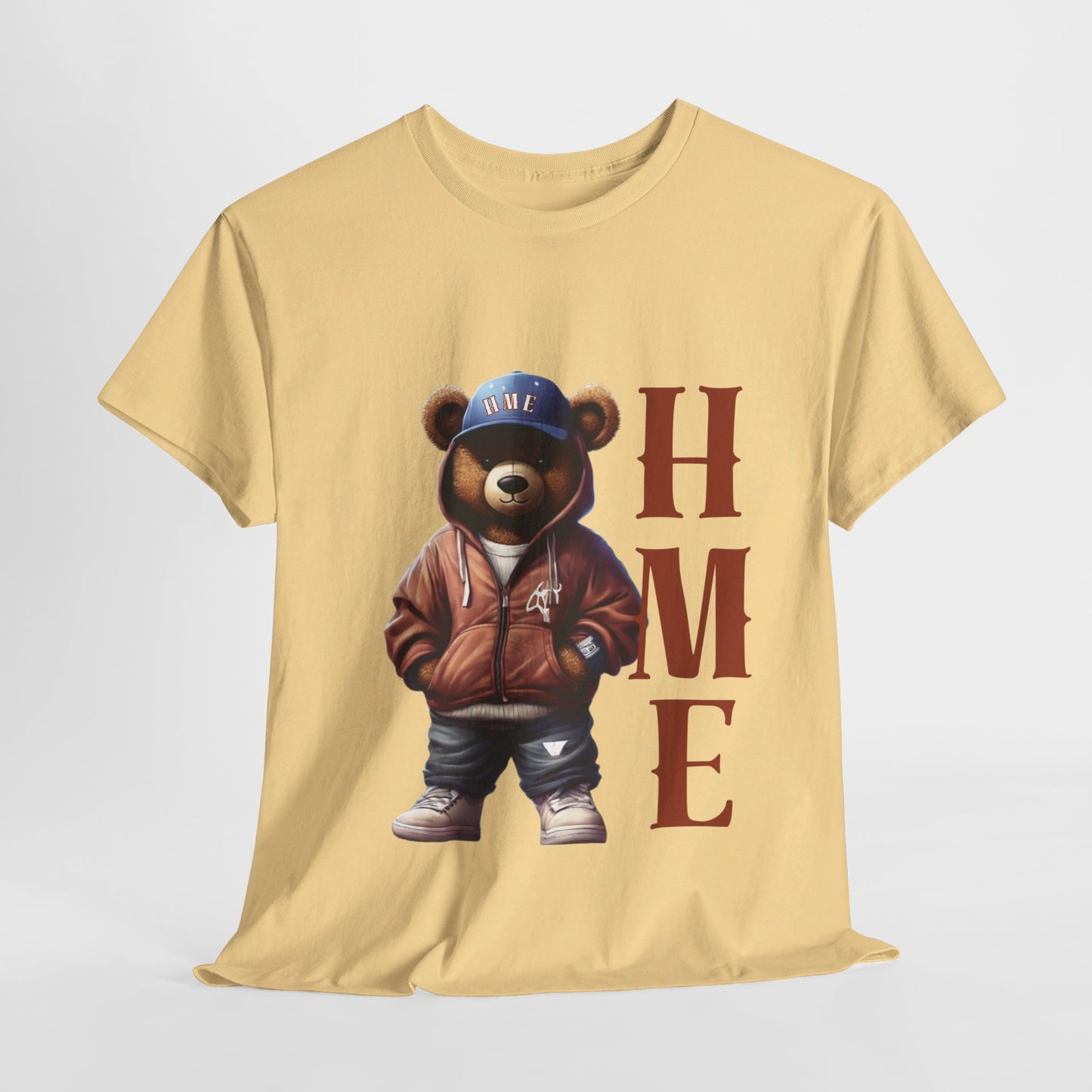 HME Bear Logo Collection Unisex Heavy Cotton Tee