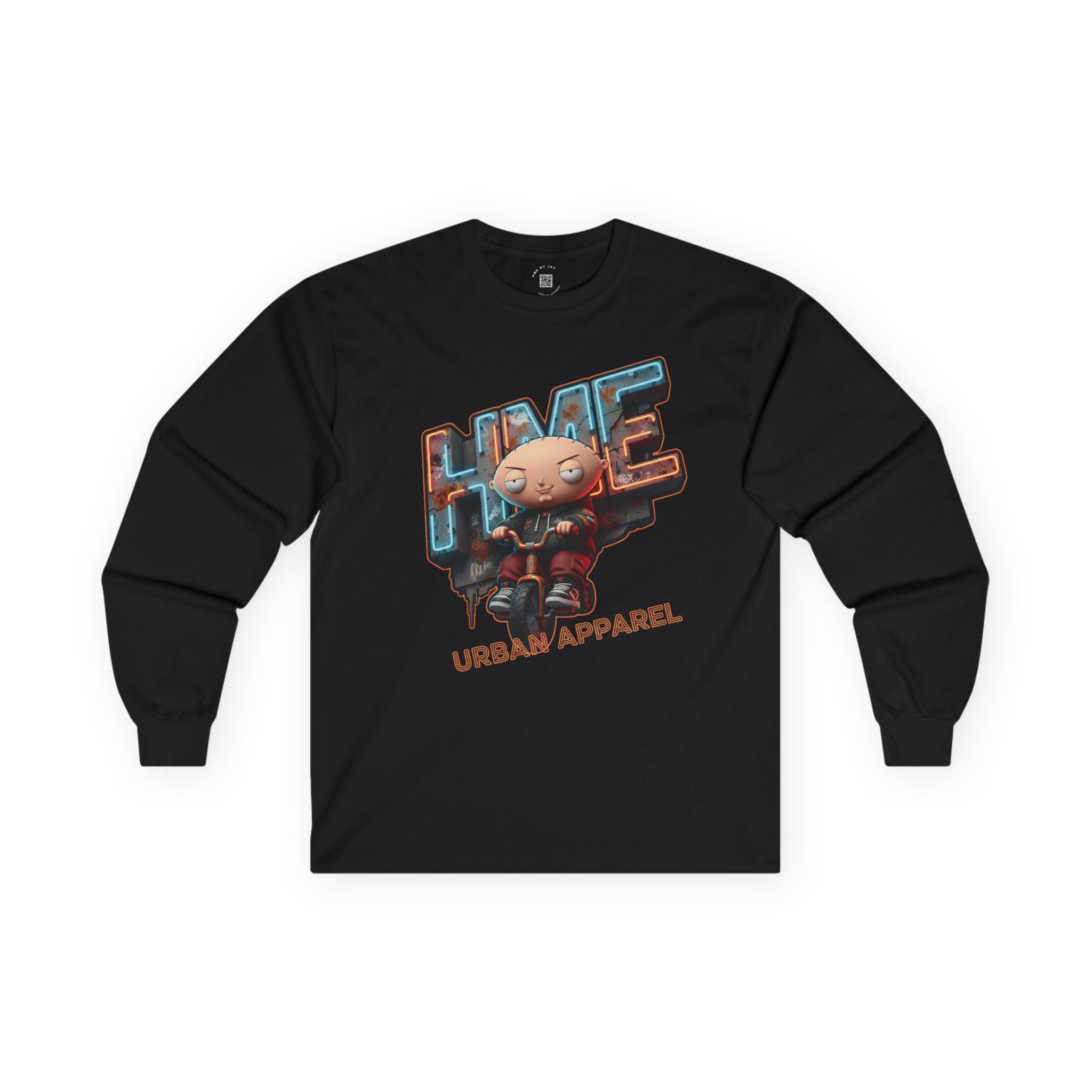 Stewie Griffin Urban Streetwear Long Sleeve Tee