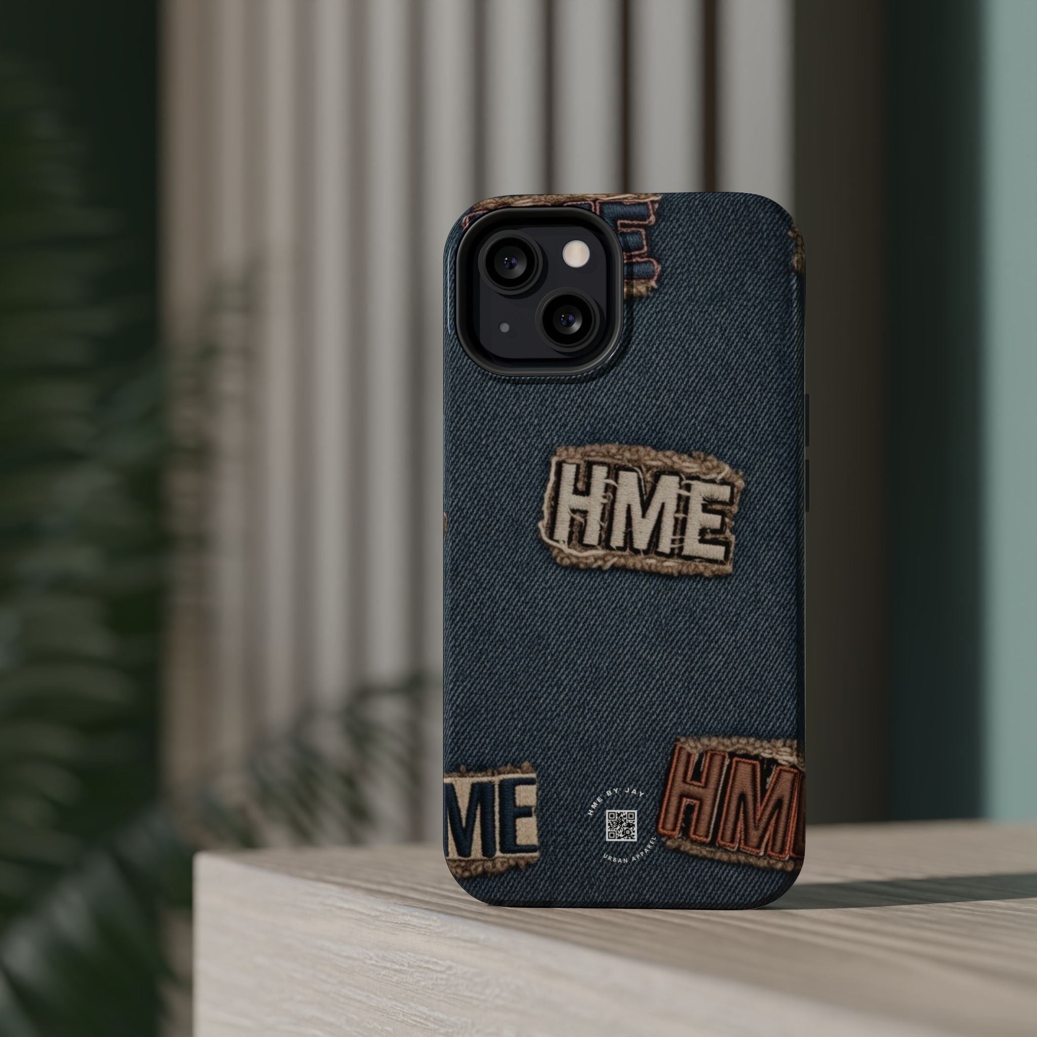 Denim HME Magnetic Impact-Resistant Case